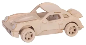 Woodcraft CONSTRUCTION Kit Drevené 3D puzzle Porsche veľké
