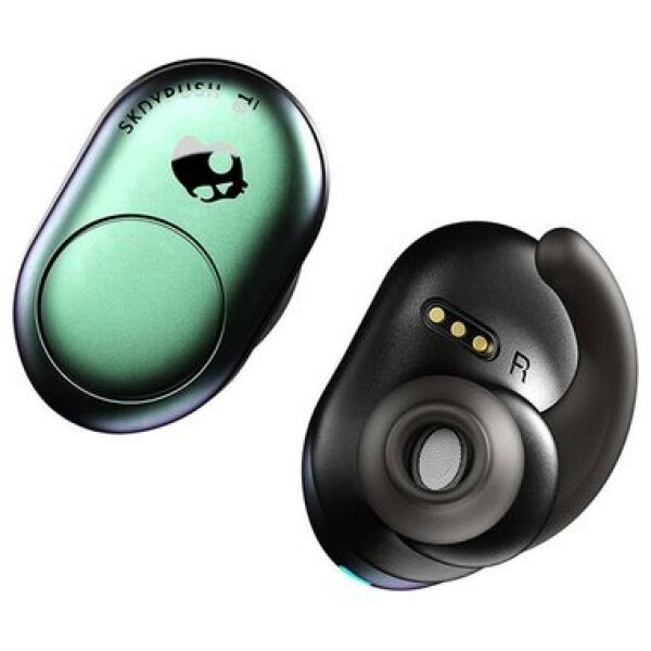 Skullcandy Push True Wireless S22BW IE zelená / Bezdrôtové slúchadlá / Bluetooth 4.2 / Nabíjacie púzdro / USB-C (S2BBW-M714)