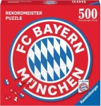 Ravensburger Guľaté puzzle FC Bayern Logo