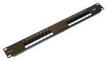 Xtendlan 19" čierny / Patch panel / 16 portov / RJ-45 / Cat5E / 1U (XL-PP19-16C5UD)