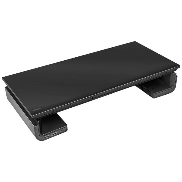 LogiLink LogiLink Monitorerhöhung,420-520mm, ergo.,2xUSB 3.0, 1xUSB-C