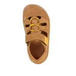 Chlapčenské barefoot sandále ELASTIC SANDAL Cognac Froddo G3150290-2 - 31