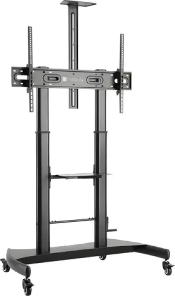 Techly ICA-TR36 čierna / Podlahový stojan pre TV / 60 "- 100" / nosnosť 100 kg / sklon -10 ° až 5 ° (ICA-TR36)
