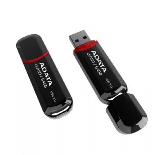 ADATA UV150 64GB čierna / Flash Disk / USB 3.0 (AUV150-64G-RBK)