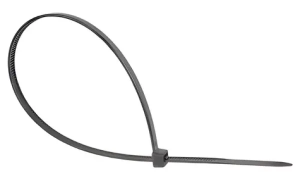 Good Connections čierna / Sťahovacie pásky / 250 x 4,8 mm / 100 ks / nylon / rozpojiteľné (KAB-25S48)