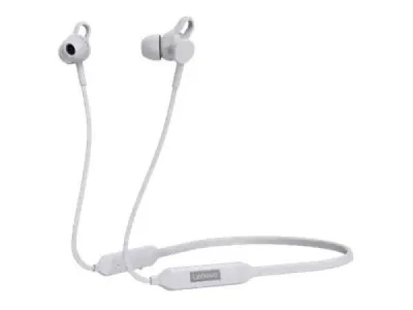 Lenovo 500 šedá / Bezdrôtové slúchadlá do uší / Bluetooth 5.0 / výdrž 10 h (GXD1B65027)
