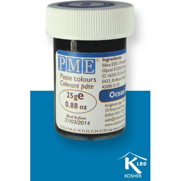 Gélová farba PME - oceánovo modrá - PME