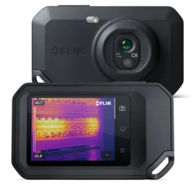 Flir C8 čierna / Termokamera / IR rozlíšenie 320x240 / -20 až 450 ° C / 50 mK / Wi-Fi (C8)