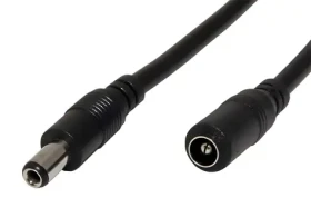OEM DC 5,5x2,5 mm / Napájací kábel / Predlžovací / 1,5 m (cn-14)