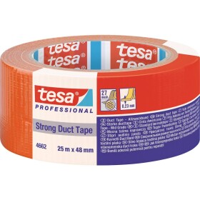 Tesa Duct Tape STRONG 04662-00195-01 oranžová (d x š) 25 m x 48 mm 1 ks; 04662-00195-01