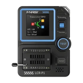 FNIRSI LCR-P1 / Tester elektronických súčiastok / LCR / tranzistory a diódy / USB-C (LCR-P1)