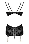 Dámsky erotický korzet Xiomara - BEAUTY NIGHT FASHION černá L/XL