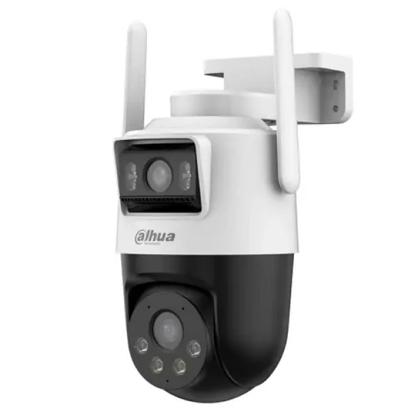 Dahua Picoo Dual D1 biela / Vonkajšia otočná IP kamera / 4G/LTE / Dual 3+3 Mpx / IP66 / AI detekcia (DH-SD-P3D-3F-PV-4G-0400B-EUR)