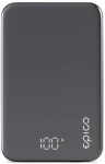 Epico iStores Mag+ Aluminium Power Bank 10000mAh sivá / Powerbank / bezdrôtové nabíjanie / USB-A / USB-C (9915101300250)