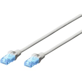 DIGITUS Ecoline Patch Cable sivý 15m / UTP / CAT 5e / AWG 26:7 (DK-1512-150)