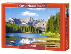 Castorland 300198 Jazero Misurina (Lago di Misurina