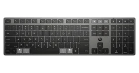 HP 725 čierna / Bezdrôtová klávesnica / nabíjacia / multidevice / USB+BT / CZ (9T5B2AA#BCM)