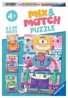 Ravensburger Mix amp; Match Roztomilí roboti
