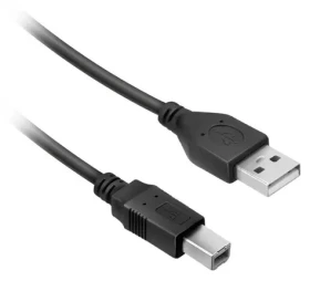 Ekon Kábel USB-A - USB-B čierna / Kábel USB / 3 m / 5 W