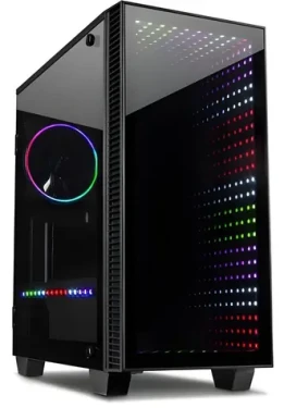 Inter-tech X-608 Infinity Micro / Skriňa / Tower / mATX / Tvrdené sklo / 120 mm RGB ventilátor (88881315)