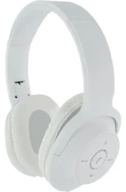 Schwaiger Stereo headset biela / Slúchadlá / Bluetooth 4.2 / Mikrofón / 3,5mm jack (KH220BTW512)
