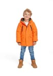 Chlapčenský kabát Parka, Minoti, Blazer 2, oranžová - 80/86 | 12-18m