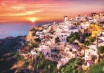 Trefl - Puzzle - Západ slnka NAD Santorini, Grécko