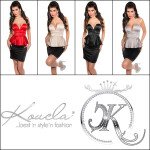 Sexi bandeau top KouCla peplum