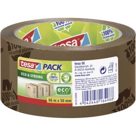 Tesa ECO & STRONG 58155-00000-00 baliace lepiaca páska TESAPACK® hnedá (d x š) 66 m x 50 mm 1 ks; 58155-00000-00 - TESA Baliaca páska Eco Strong 50 mm x 66 m hnedá