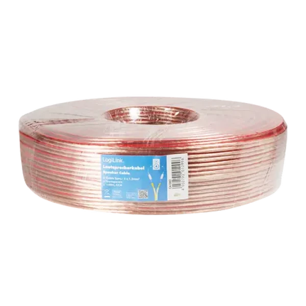 LogiLink CA1082 / Reproduktorový kábel / 2x 1.5mm / 100m (CA1082)