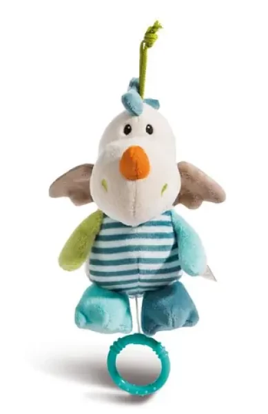 Nici MFN plyš Drak Dragilu na zavesenie s hracím strojčekom 18 cm