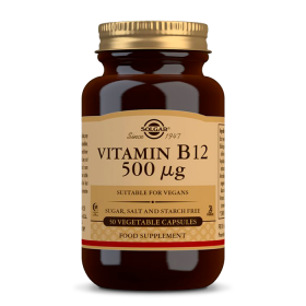 Solgar Vitamin B12 500 mcg 50 caps.