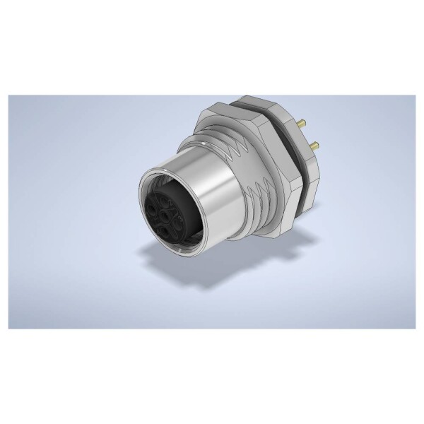 W & P Products 882-1-05-2-2216-10-217 Vestavná zástrčka pre čidlo/aktuátor, 93508, piny: 5, 1 ks; 93508
