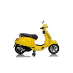 Mamido Detský elektrický skúter Vespa ROMA žltý