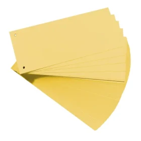 Herlitz Oddeľovacie pásky / 100 ks / žltá (10843613)