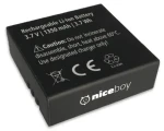Niceboy Náhradné batérie pre Vega X PRO / 1350mAh (8594182424539)