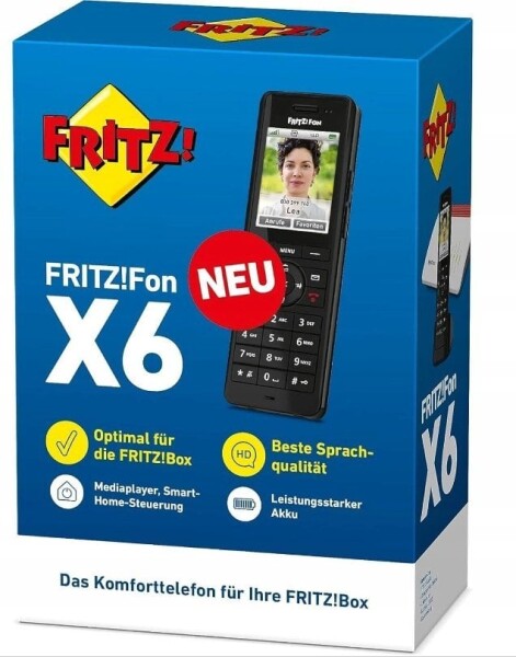 AVM AVM FRITZ!Fon X6 schwarz