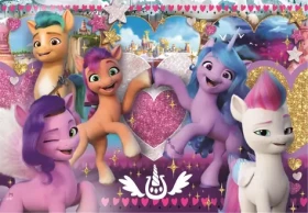 Clementoni PUZZLE My Little Pony: Láskyplní poníky MAXI