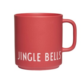 DESIGN LETTERS Porcelánový hrnček Jingle Bells 300 ml