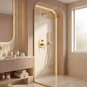 REA - Podomietková sprchová sada Venti Gold + BOX REA-P8713