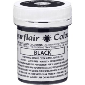 Farbenie do čokolády black 35g - Sugarflair - Sugarflair