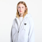 Mikina Carhartt WIP Hooded Heart II Hartt Sweat Jacket UNISEX Ash Heather XXL