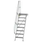 MUNK Günzburger Steigtechnik 600368 hliník, pozinkovaná ocel schodíky; 600368