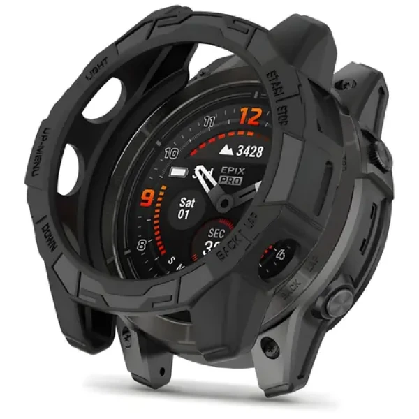 Tech-Protect Defense Air čierna / Ochranný kryt / Garmin Fenix 7X a 7X Pro