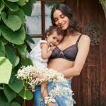 Dojčiaca podprsenka Fleur s kosticami 5053 antracitová - Anita Maternity 408 antracit 90F