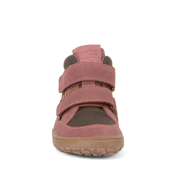 Dievčenské barefoot topánky TEX AUTUMN Gray/Pink; Froddo; G3110254-6; grey - 35