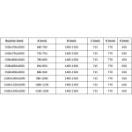 MEXEN/S - Velár sprchovací kút, posuvné dvere 150 x 70, dekor, zlato 871-150-070-31-50