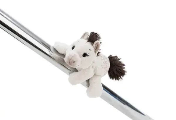 Nici GREEN magnetka Pony Mony biely 12 cm