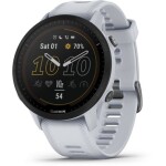 Garmin Forerunner 955 Solar biela / športové hodinky / GPS / BT / Wi-Fi / prehr. hudby / merač tepu / krokomer (010-02638-21)