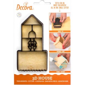 Vykrajačky na perníčky chalúpka - Decora - Decora